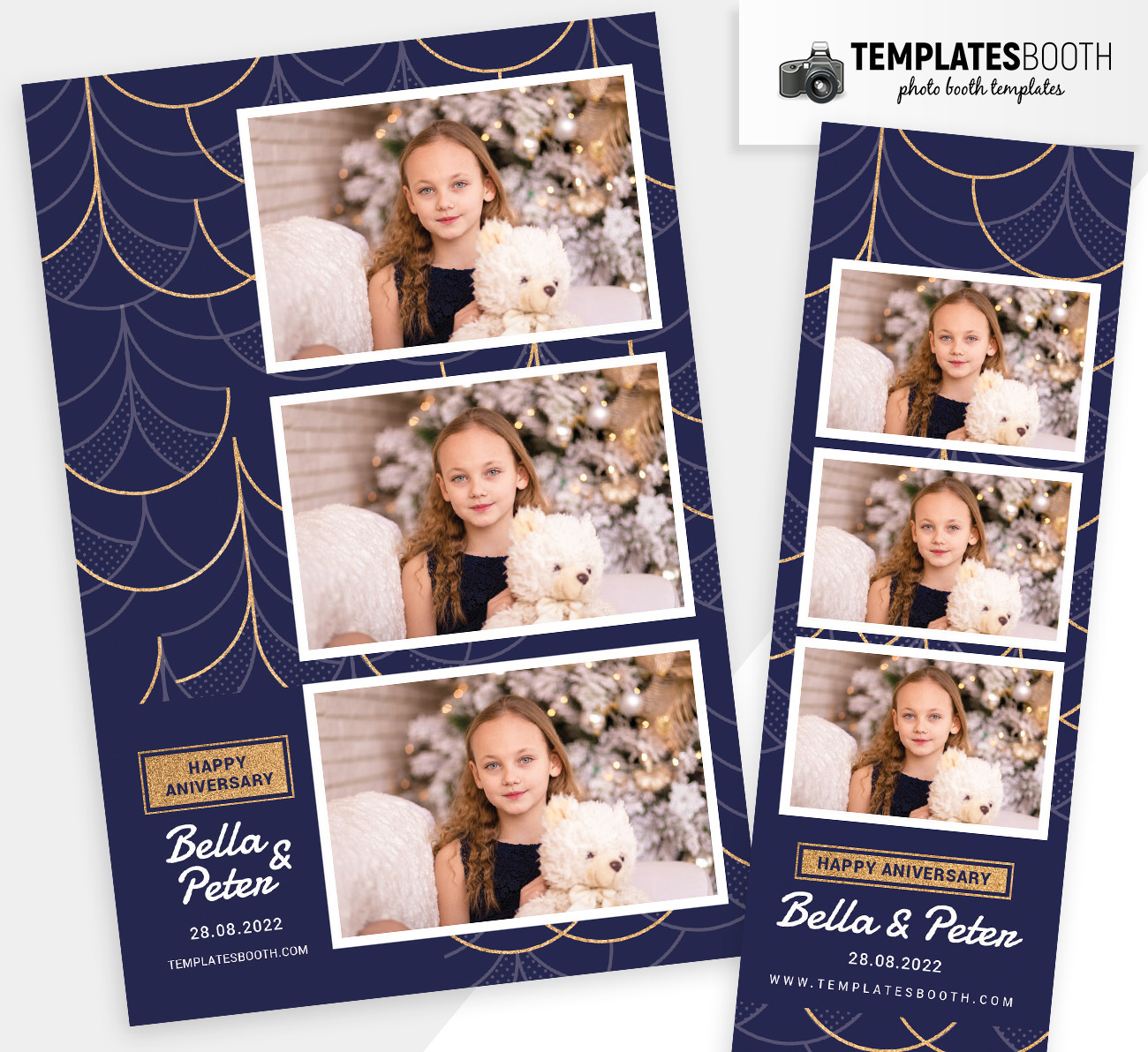 Elegant Wedding DSLR Booth Template