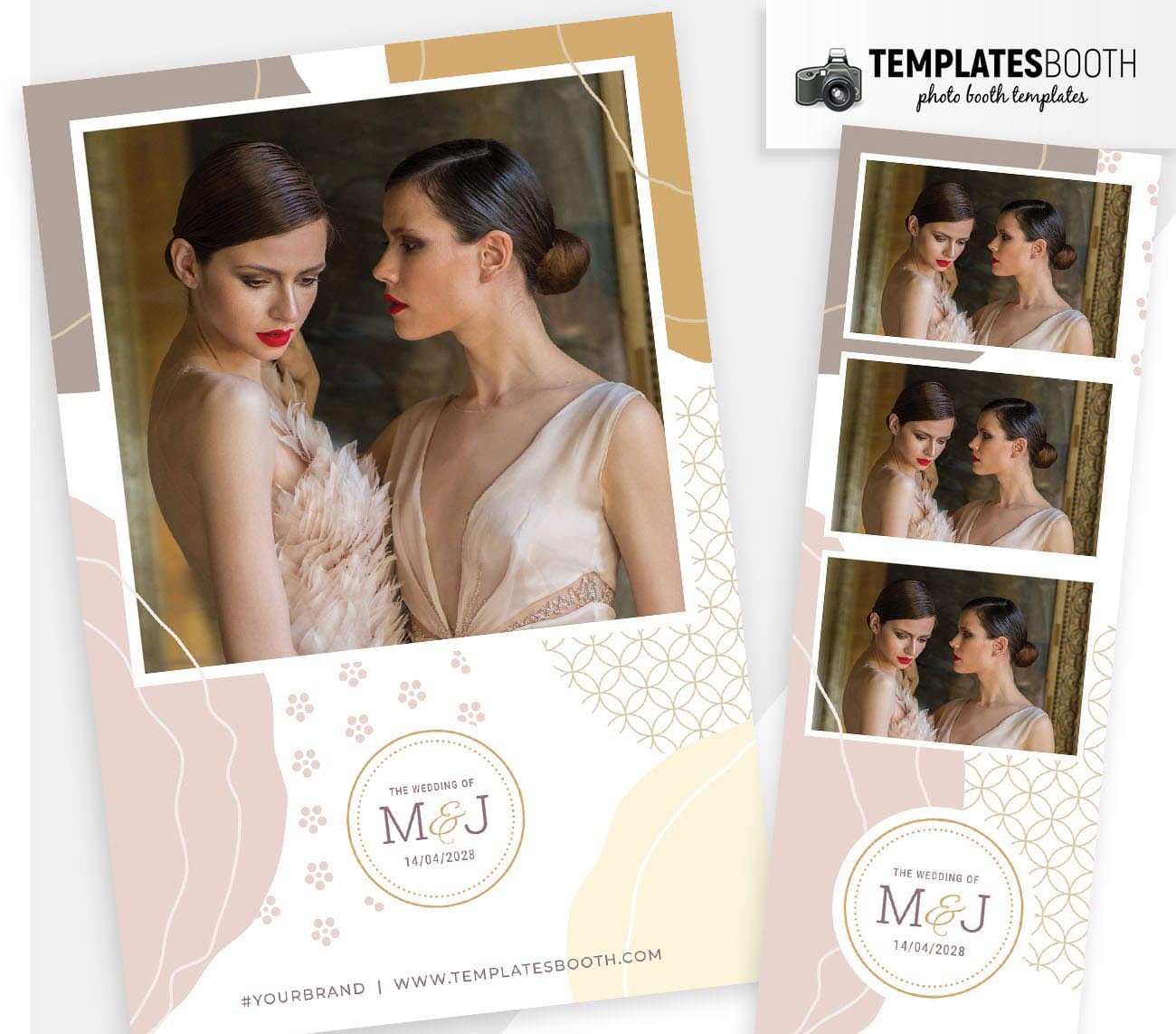 Fashionista DSLR Booth Template
