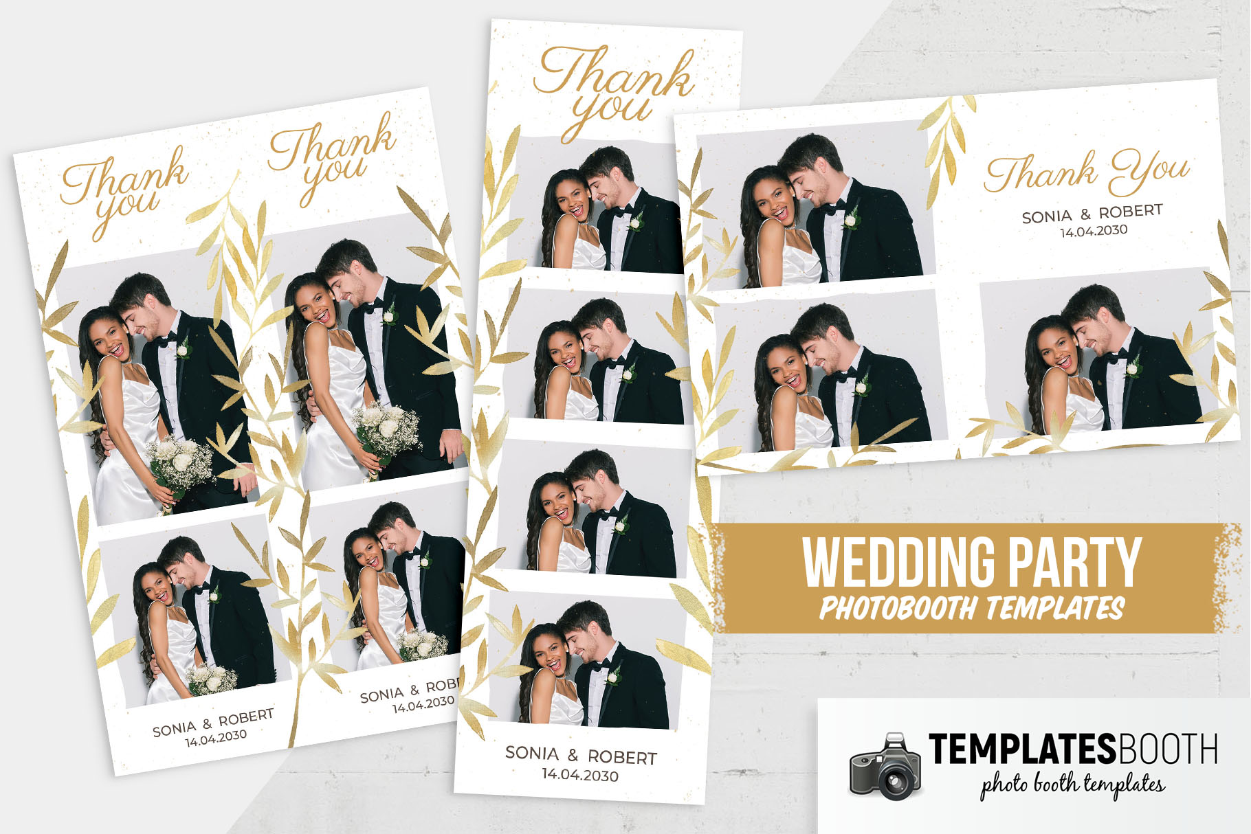 Wedding DSLR Booth Template