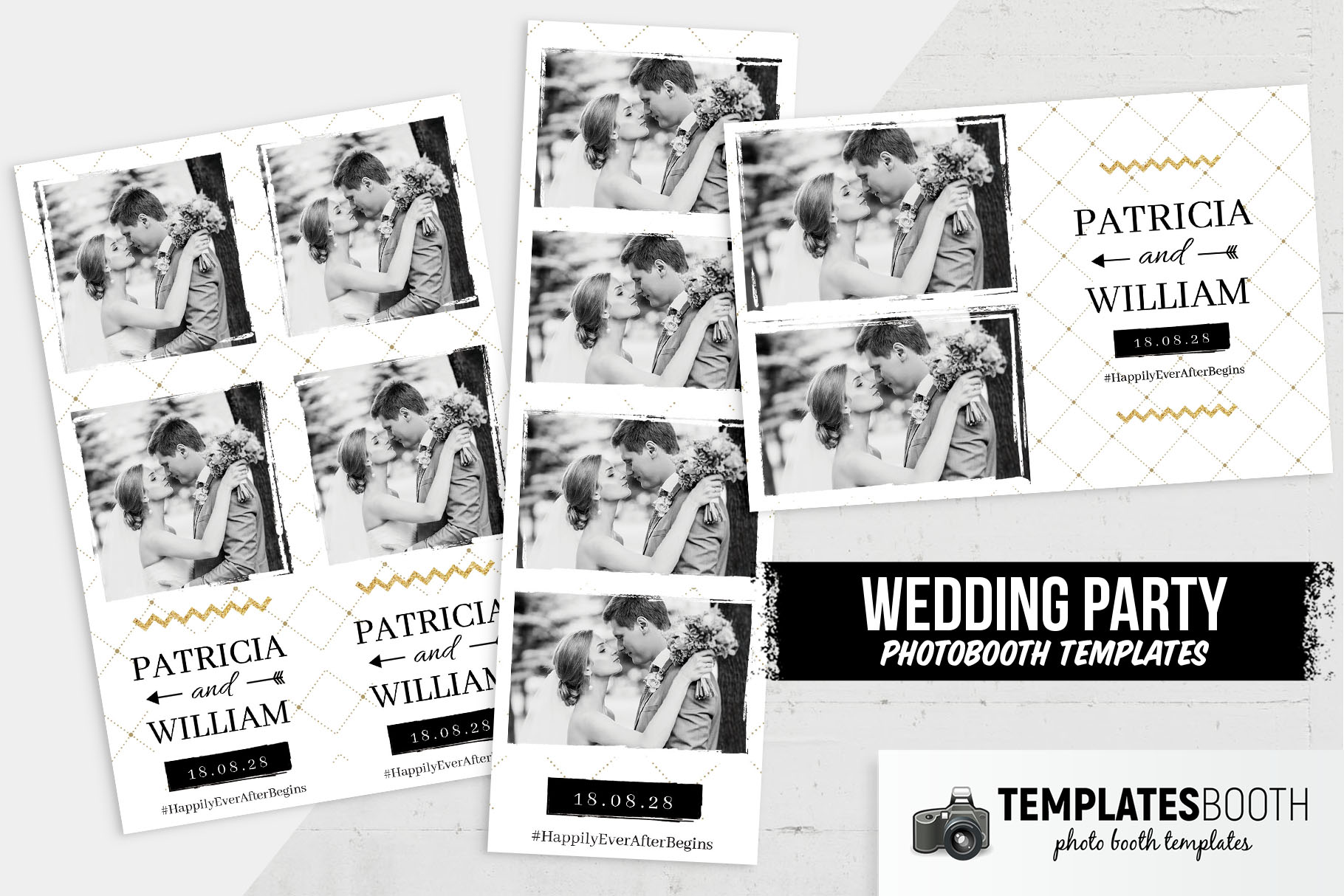 Wedding DSLR Booth Template
